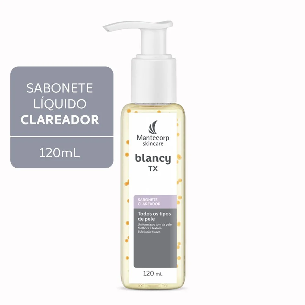 Sabonete Líquido Facial Mantecorp Blancy TX Clareador 120ml