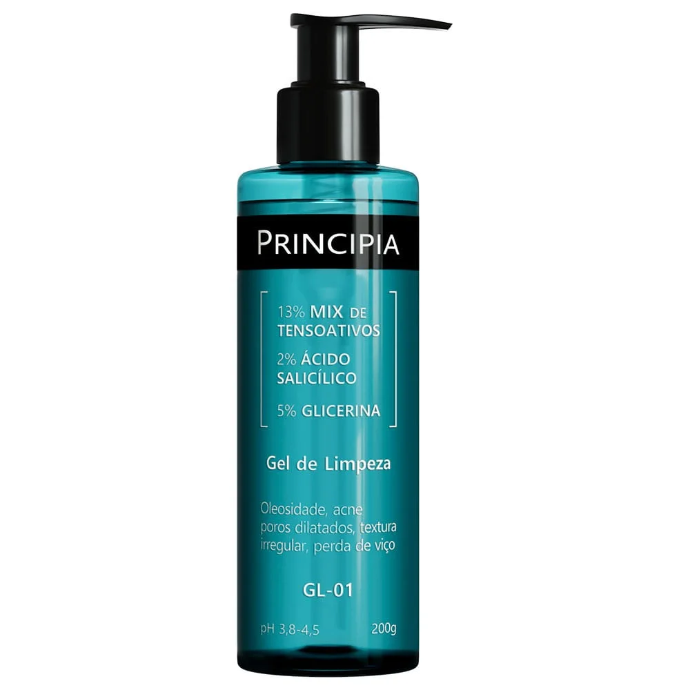Gel De Limpeza Facial Principia Skincare Gl-01 200ml
