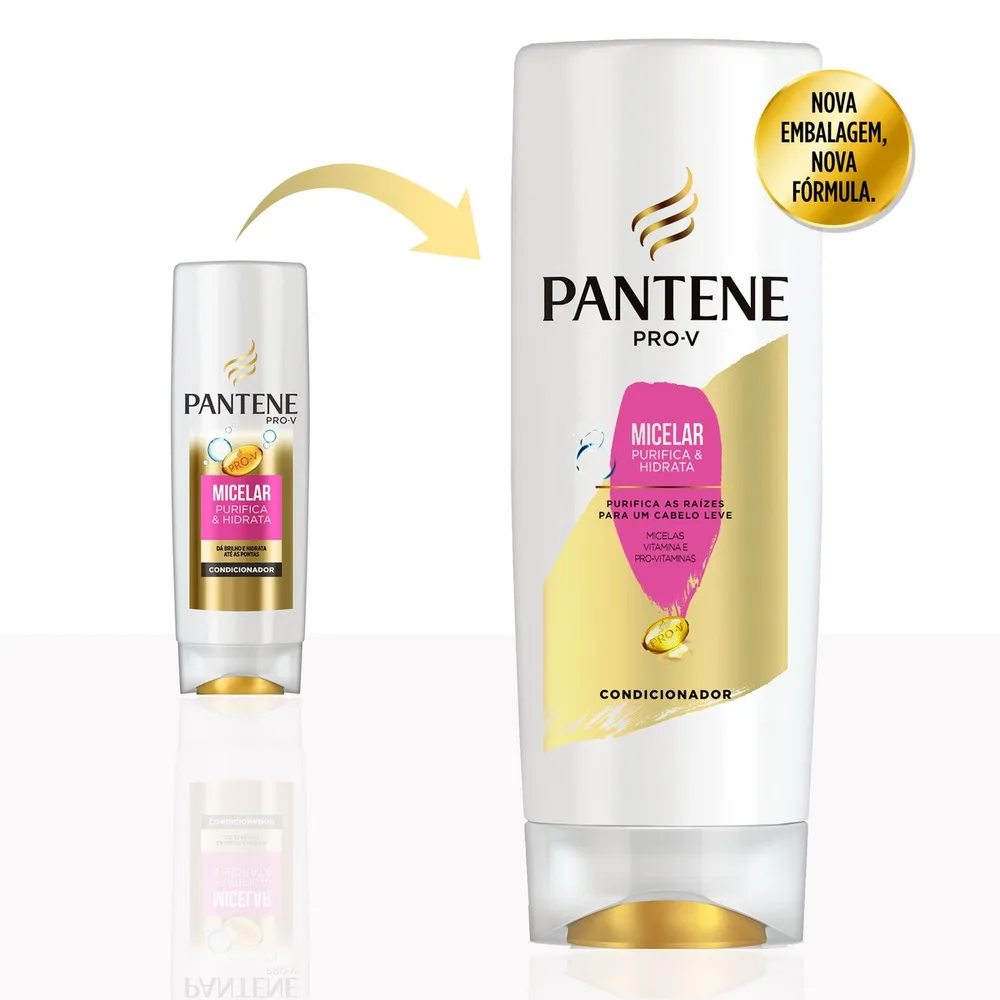 Condicionador Pantene Pro-V Micelar Purifica & Hidrata 175ml