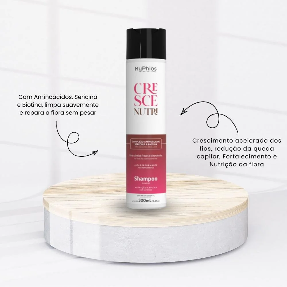 MyPhios - Cresce Nutri Shampoo Crescimento e Nutrição 300ml