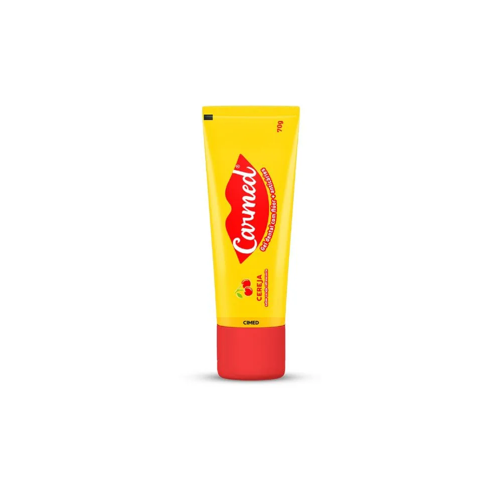 Gel Dental Carmed com Flúor Sabor Cereja 70g