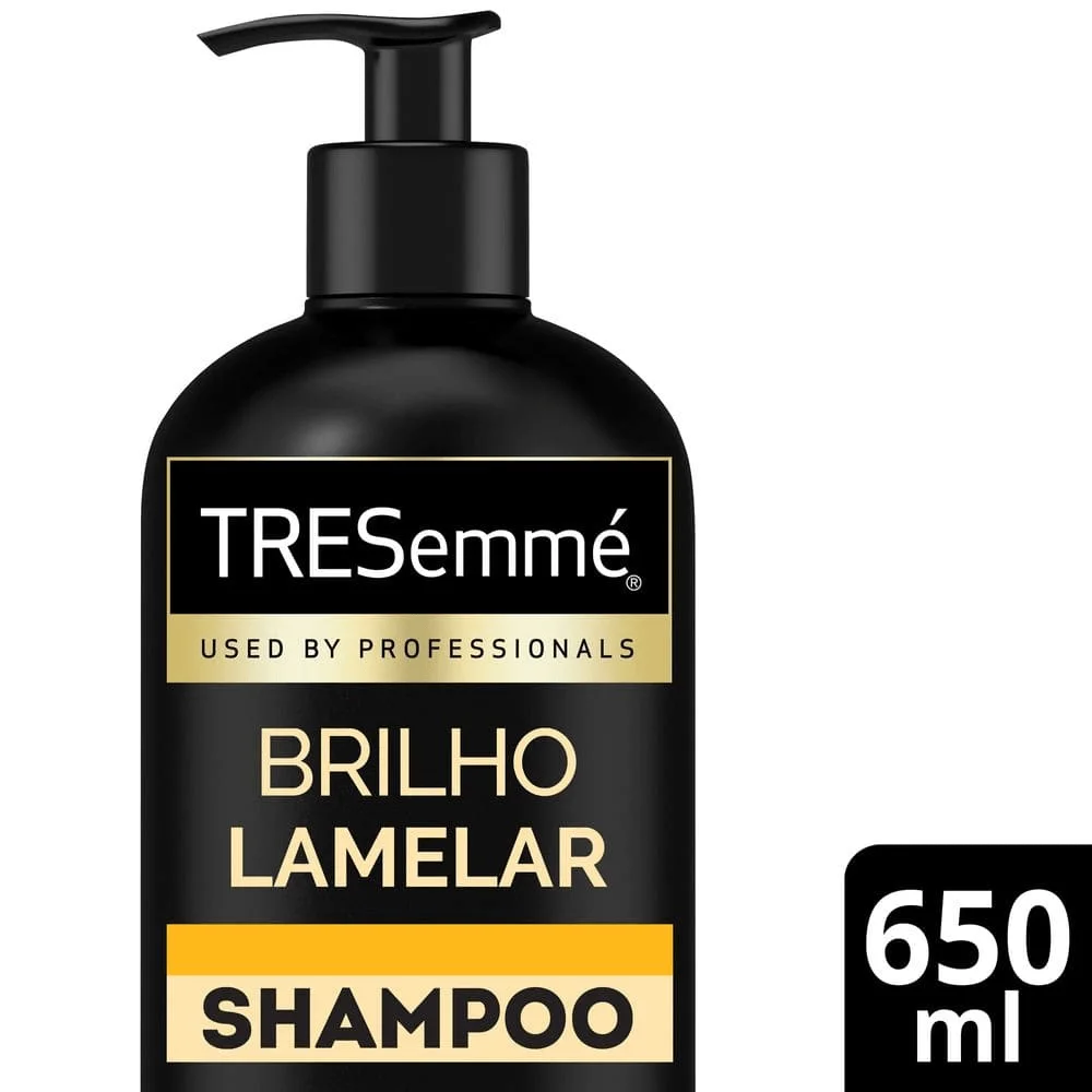 Shampoo TRESemmé Brilho Lamelar Blend de Óleos 650ml