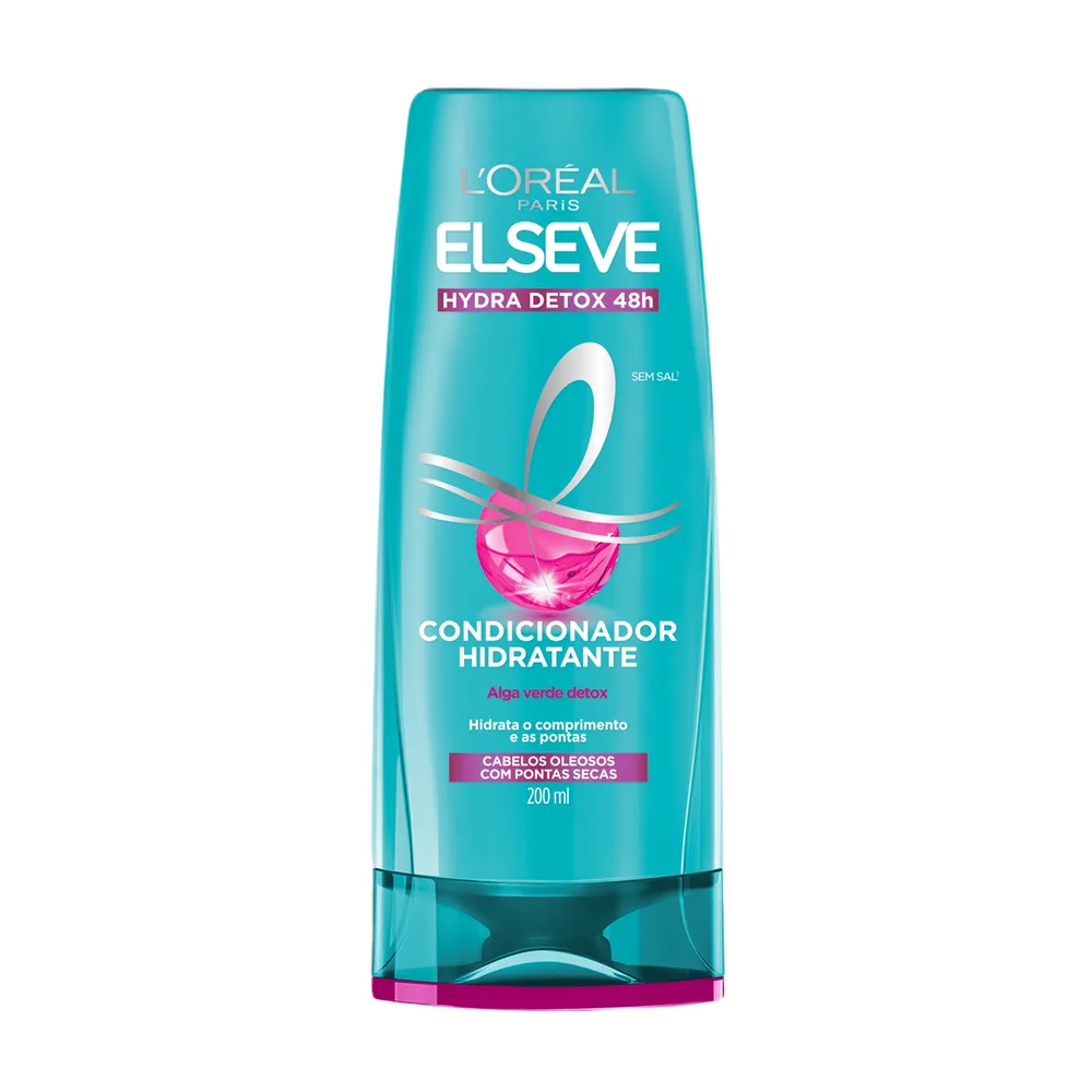 Condicionador Elseve Hydra Detox 48h Hidratante 200ml