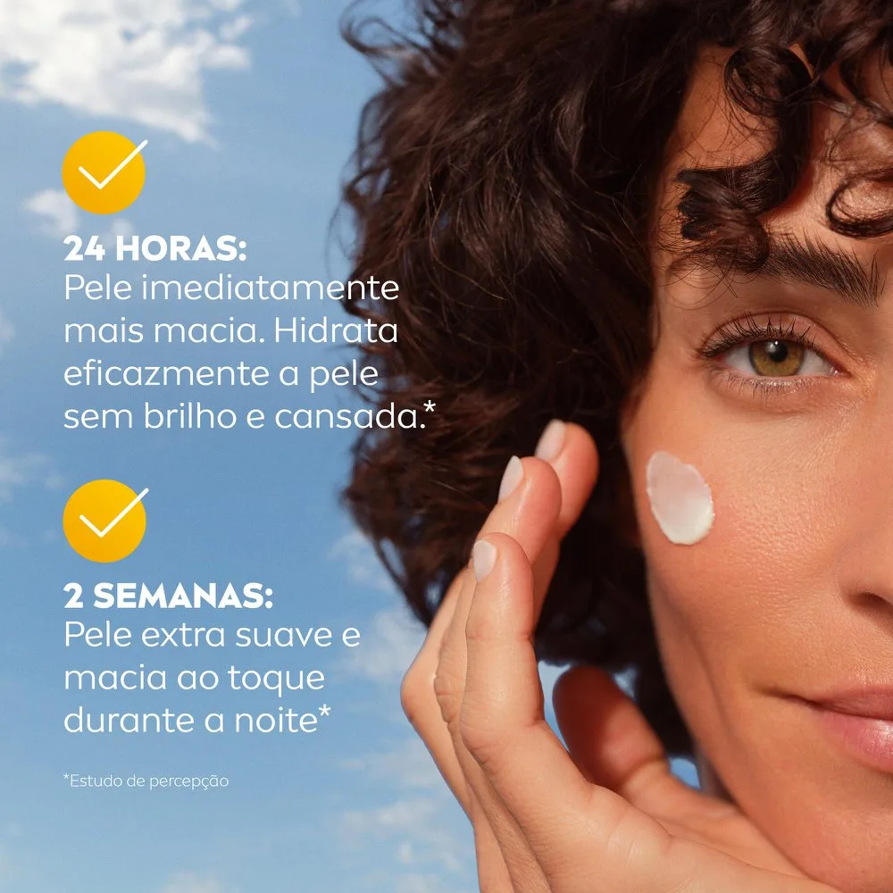 Creme Facial Nivea Q10 Energy Antissinais Noturno Vitamina C e E 50g