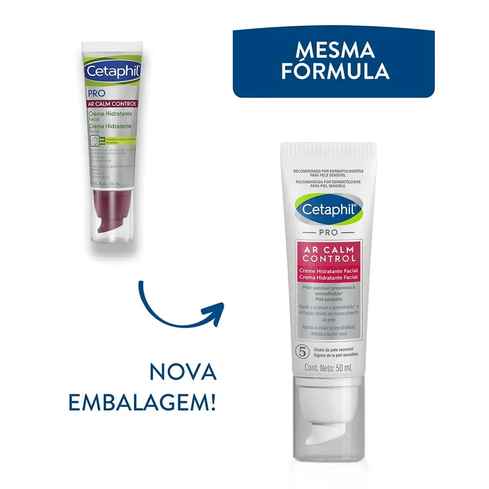 Creme Facial Cetaphil Pro AR Calm Control Calmante 50ml