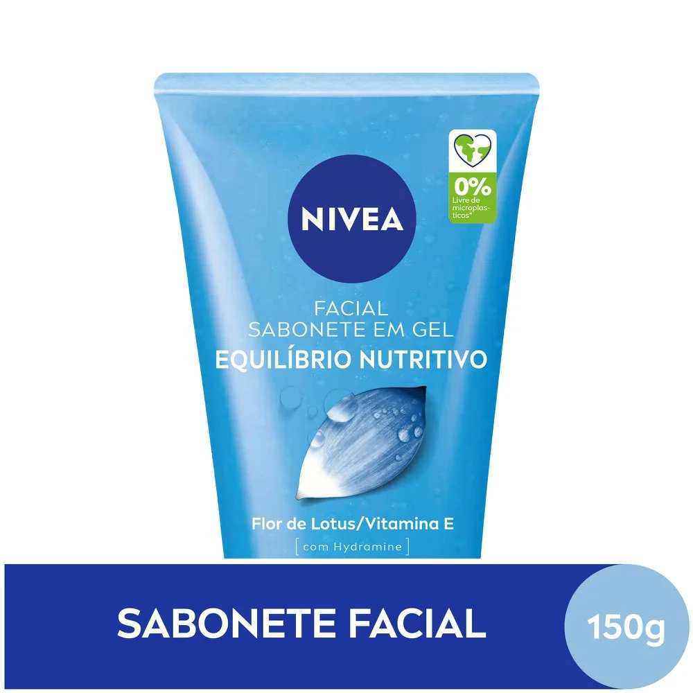 Sabonete Líquido Nivea Equilíbrio Protetor Gel Facial 150ml