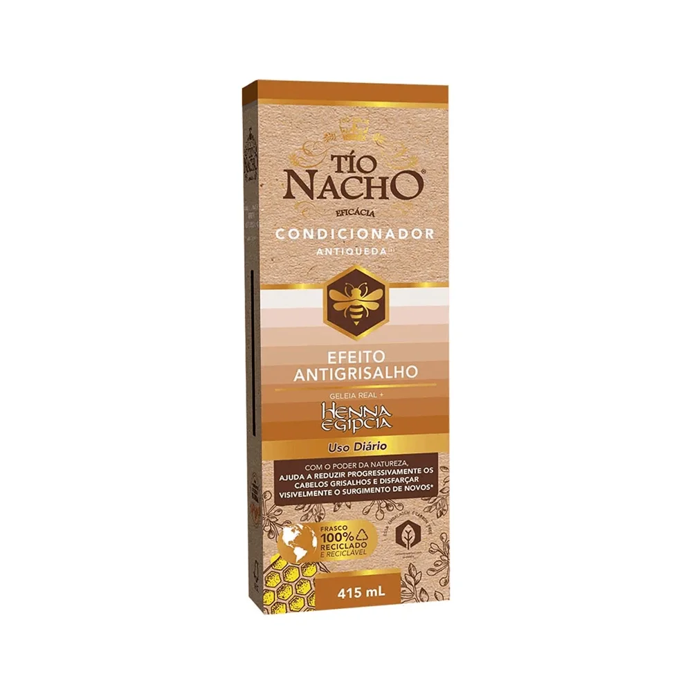 Condicionador Tío Nacho Antigrisalho Antiqueda 415ml