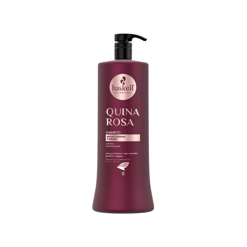 Haskell - Shampoo Quina Rosa Fortificação dos Fios 1000ml