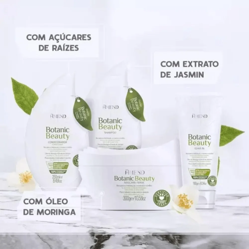 Condicionador Amend Botanic Beauty Óleo De Moringa 250ml