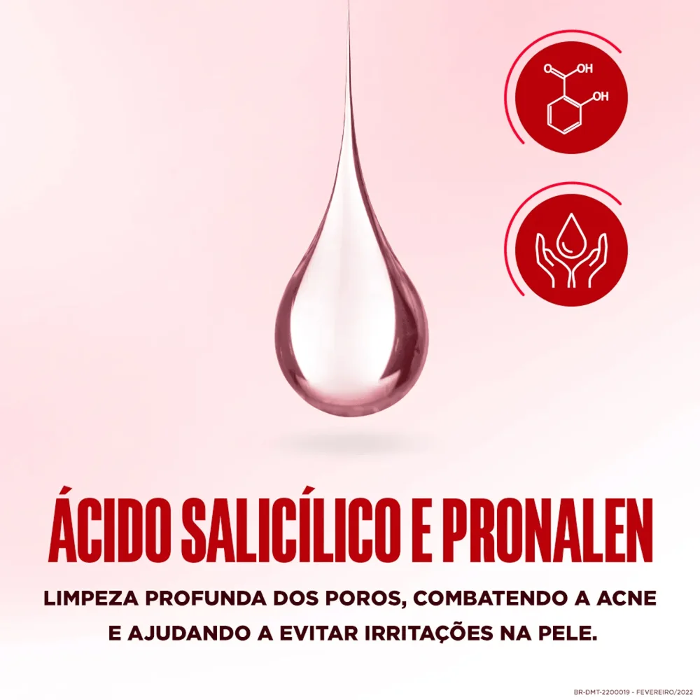 Sabonete Líquido Facial Dermotivin Salix Pele Muito Oleosa e Acneica s 70ml