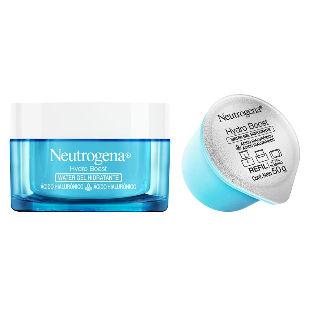 Kit Neutrogena Hydro Boost - Hidratante Facial 50g + Refil 50g