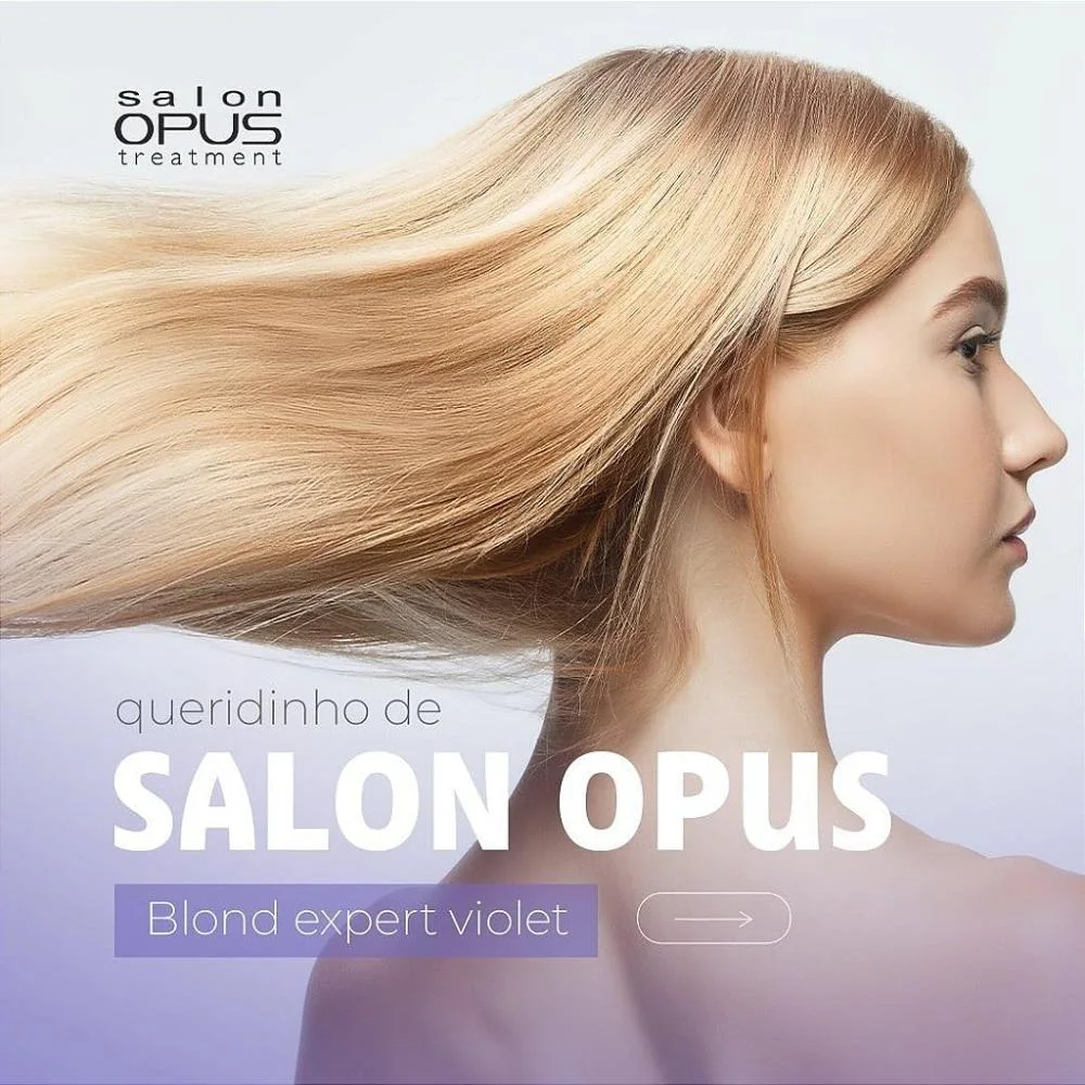 Salon Opus - Blond Expert Violet - Máscara Capilar - 400g