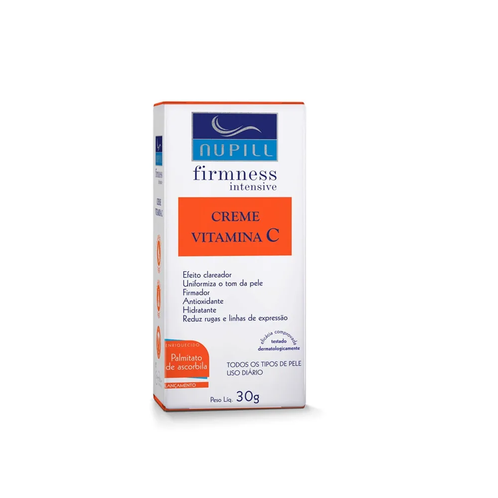 Creme Facial Nupill Firmness Intensive Vitamina C Clareador 30g