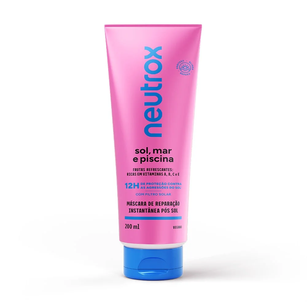 Máscara Capilar Neutrox Sol, Mar e Piscina 200ml