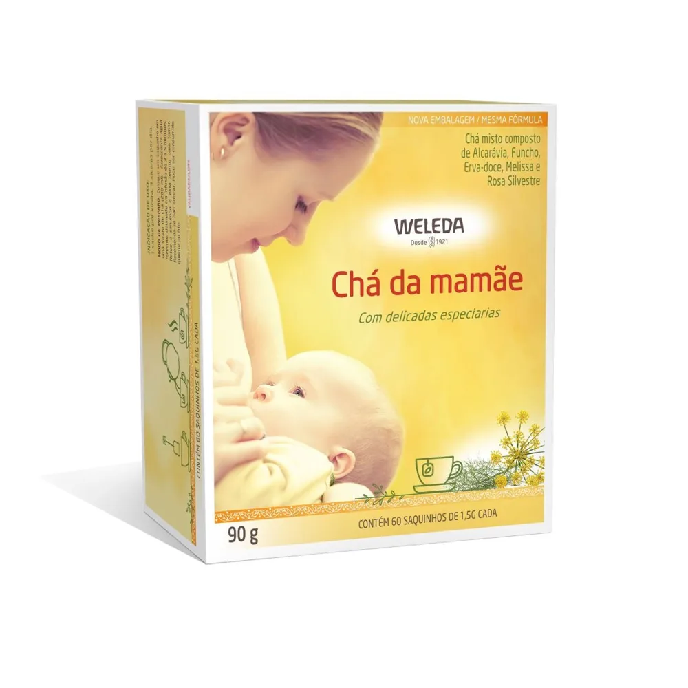 Chá Weleda Misto para Mamãe 60 Sachês
