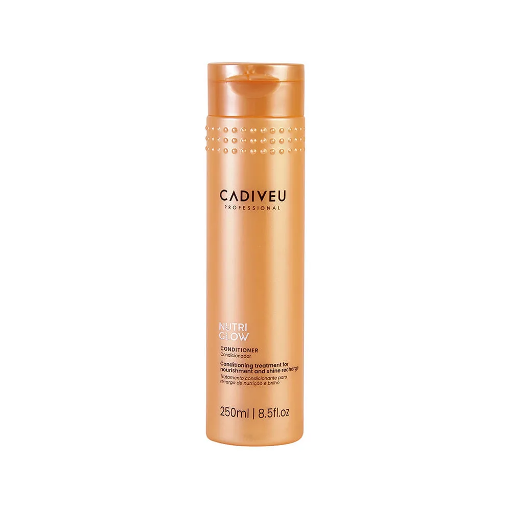 Kit Cadiveu Nutri Glow - Shampoo 250ml + Condicionador 250ml + Óleo Açaí 60ml