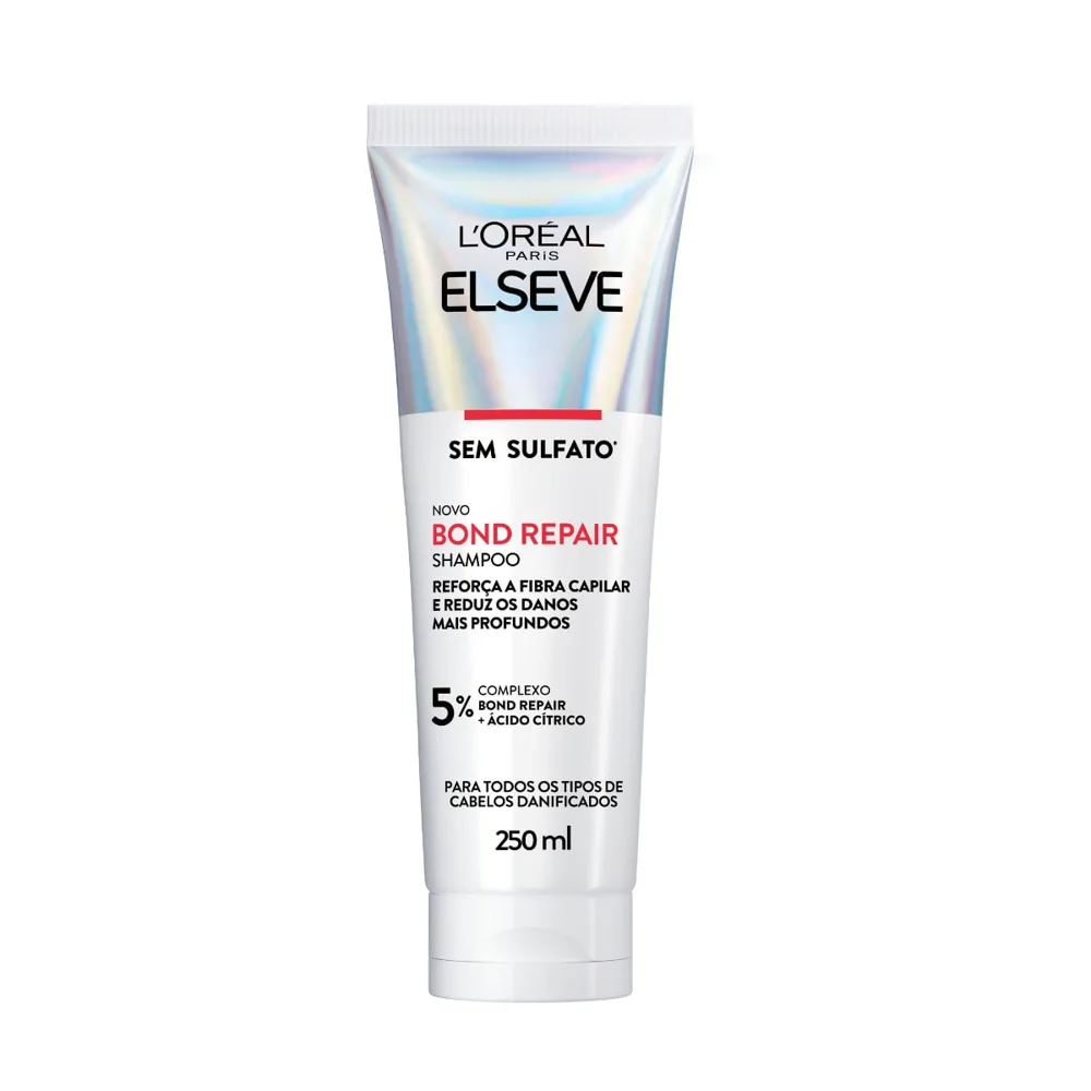 Shampoo Elseve Bond Repair Ácido Cítrico 250ml