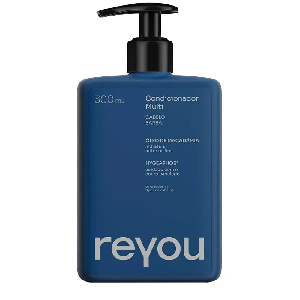 Reyou - Óleo de Macadâmia Hygeaphos - Shampoo Multiuso