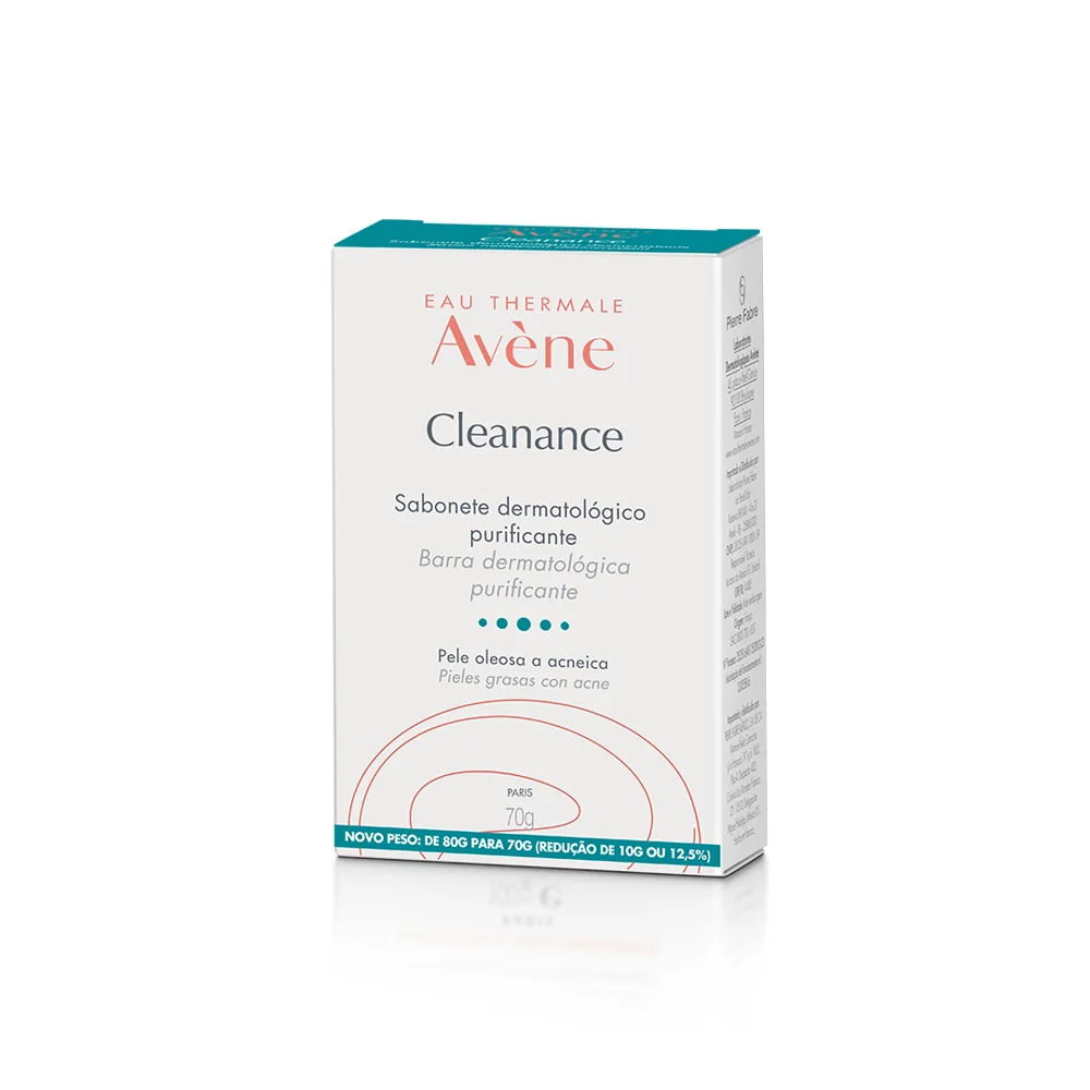 Sabonete em Barra Facial Avène Cleanance Antioleosidade 70g