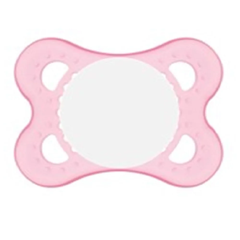 Chupeta MAM Start Ortodôntica de 0 a 2 meses SkinSoft Silicone Rosa 1 Unidade