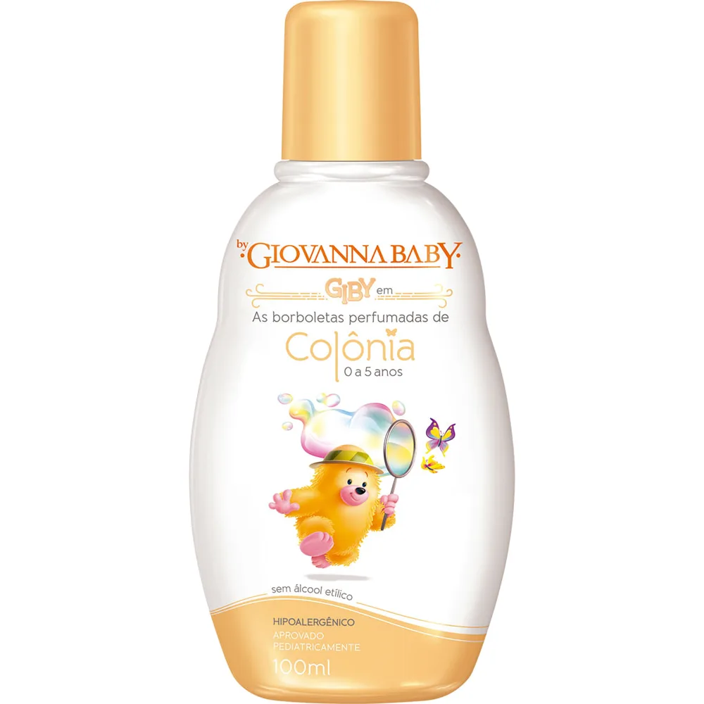 Colônia Infantil Giovanna Baby Giby 0 a 5 Anos 100ml