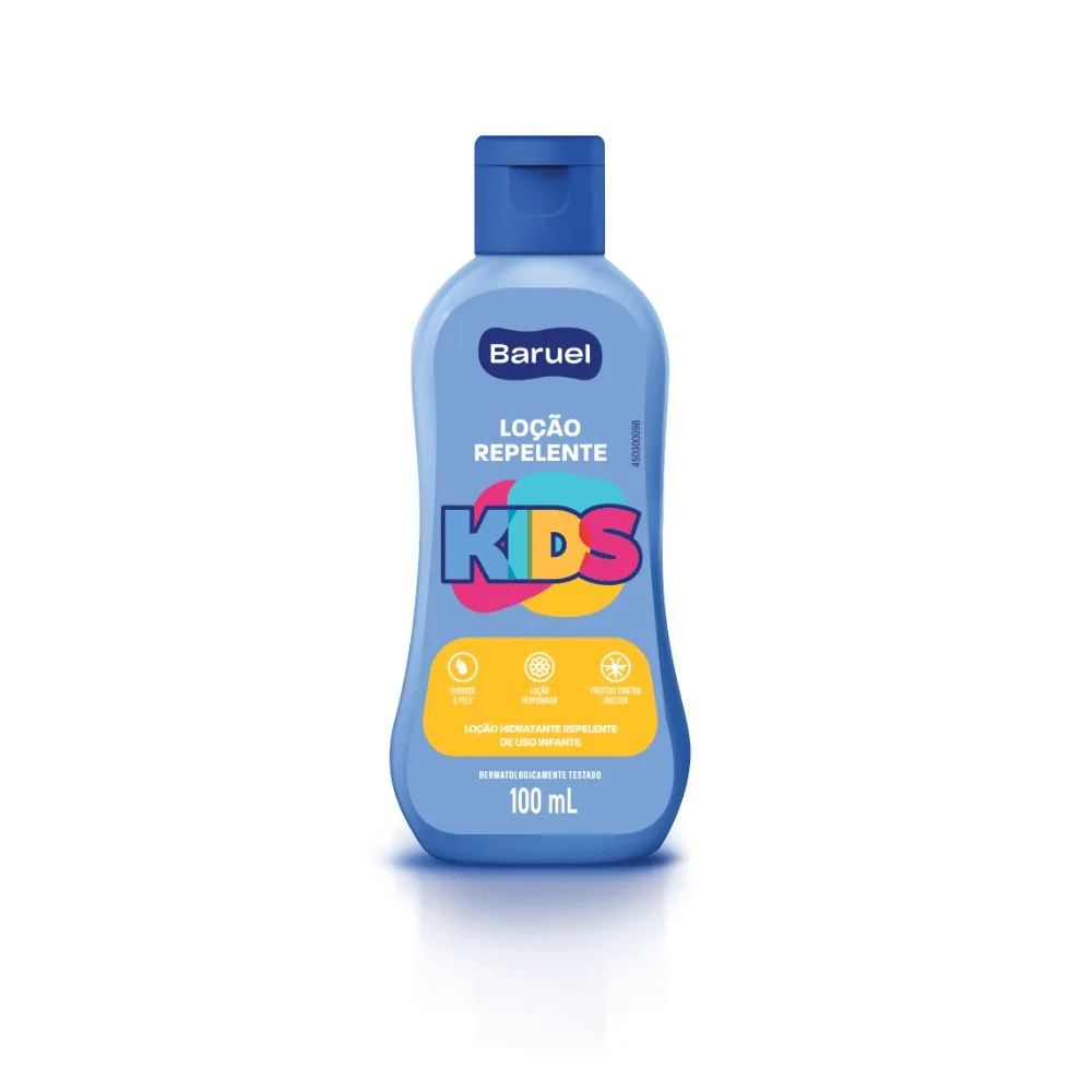 Repelente Baruel Kids Hipoalergênico Loção 100ml