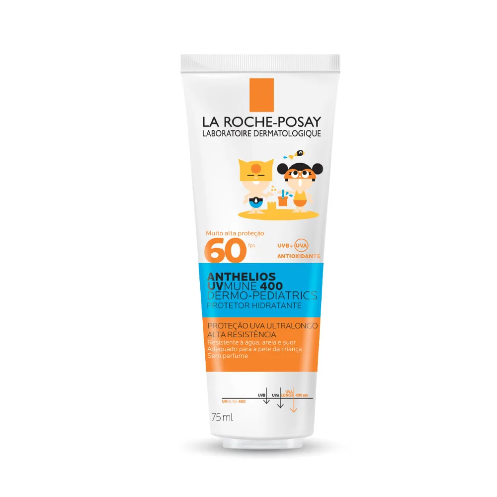 Protetor Solar La Roche-Posay Anthelios UVmune 400 FPS60 Dermo-Pediatrics 75ml