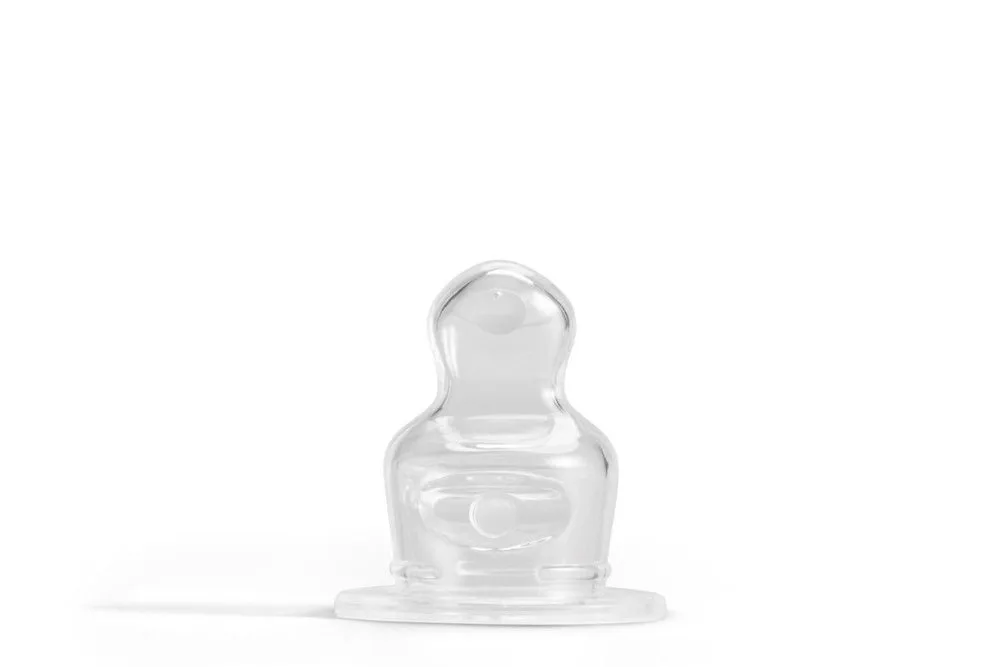 Bico para Mamadeira João e Maria Fluxo Médio +3meses Silicone 1 Unidade