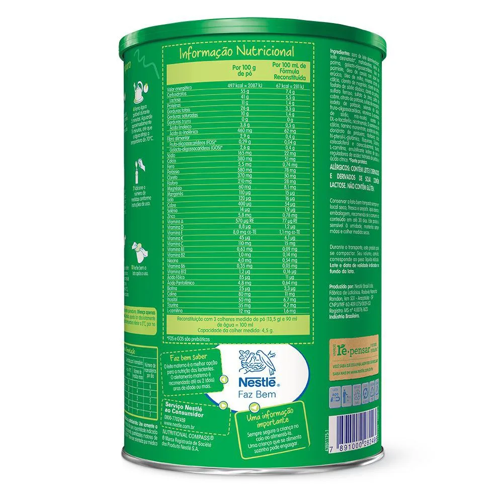 Fórmula Infantil Nestogeno 1 de 0 a 6 meses 1,2Kg