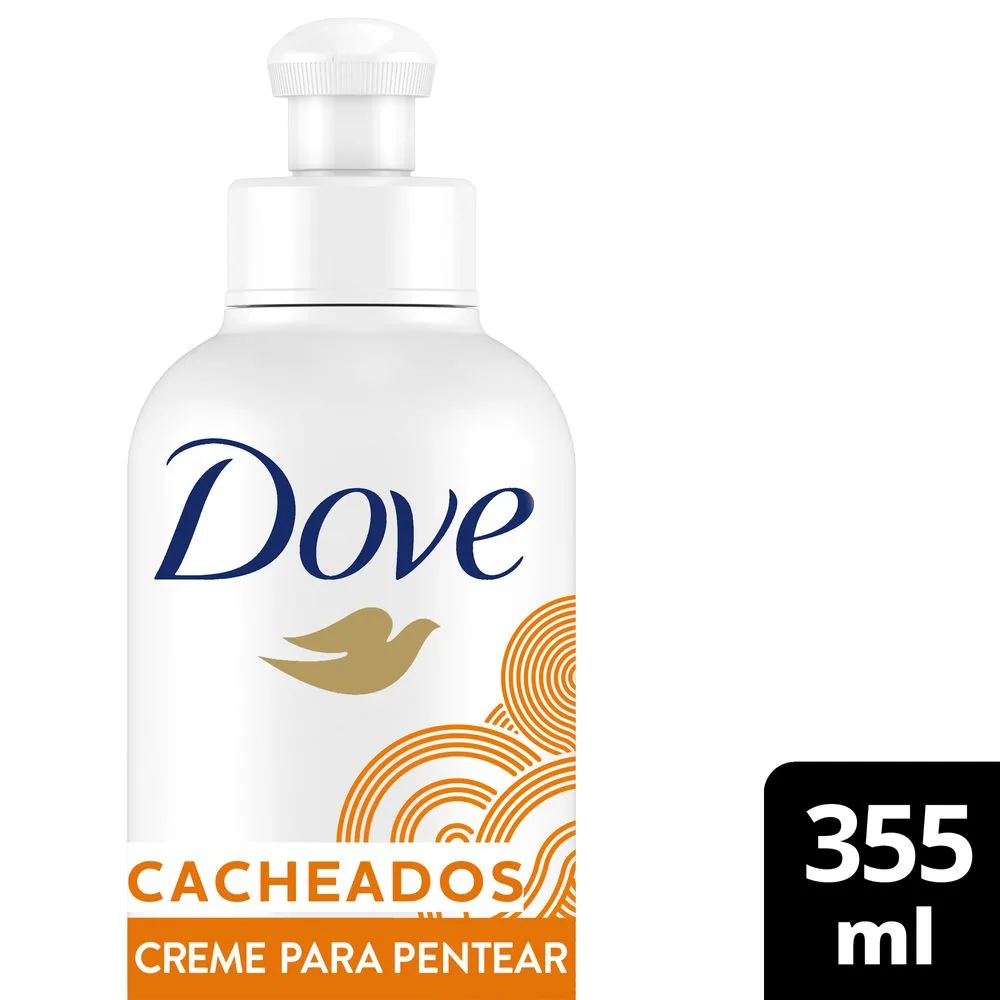 Creme de Pentear Dove Texturas Reais Cacheados 355ml