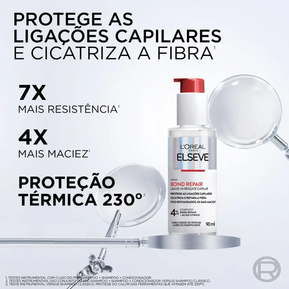 Leave-in Elseve Bond Repair Resgate Capilar 90ml