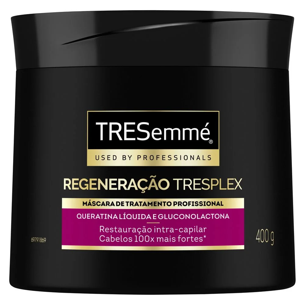 Máscara de Tratamento TRESemmé TRESplex Regeneração Queratina e Gluconolactona 400g