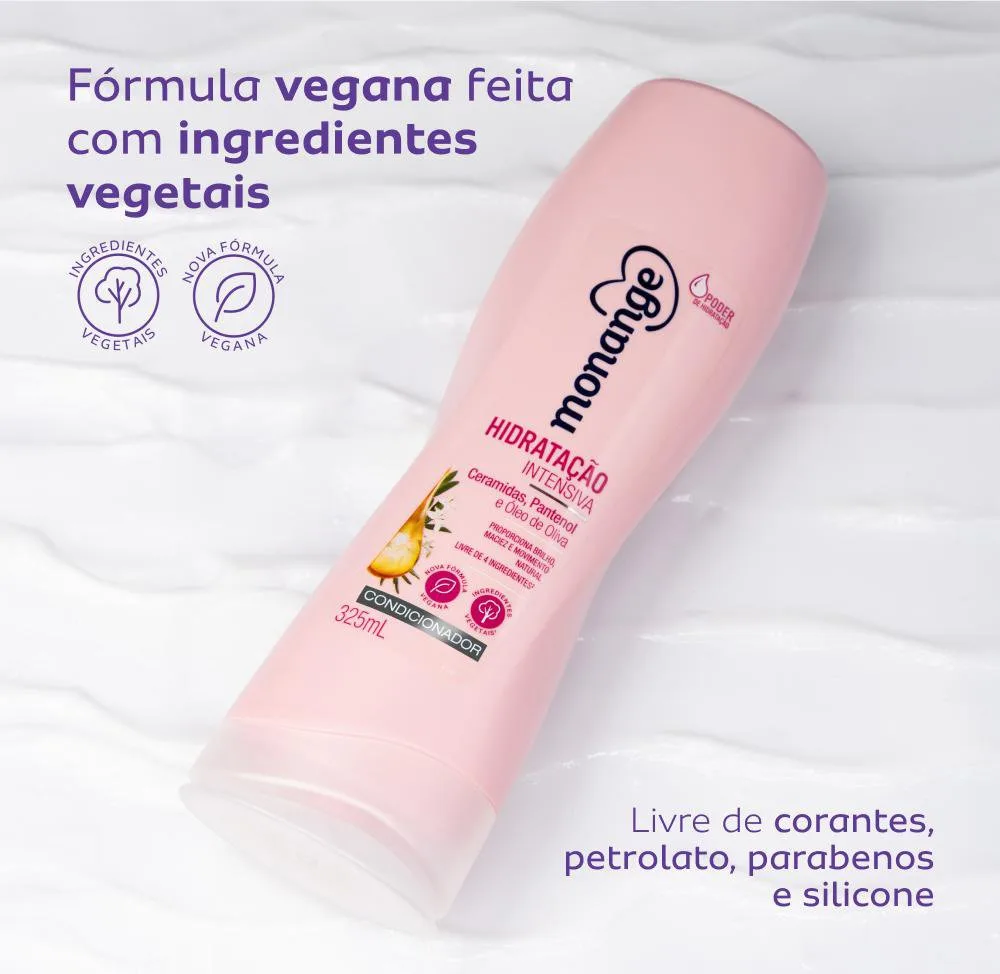 Condicionador Monange Hidratação Intensiva 325ml