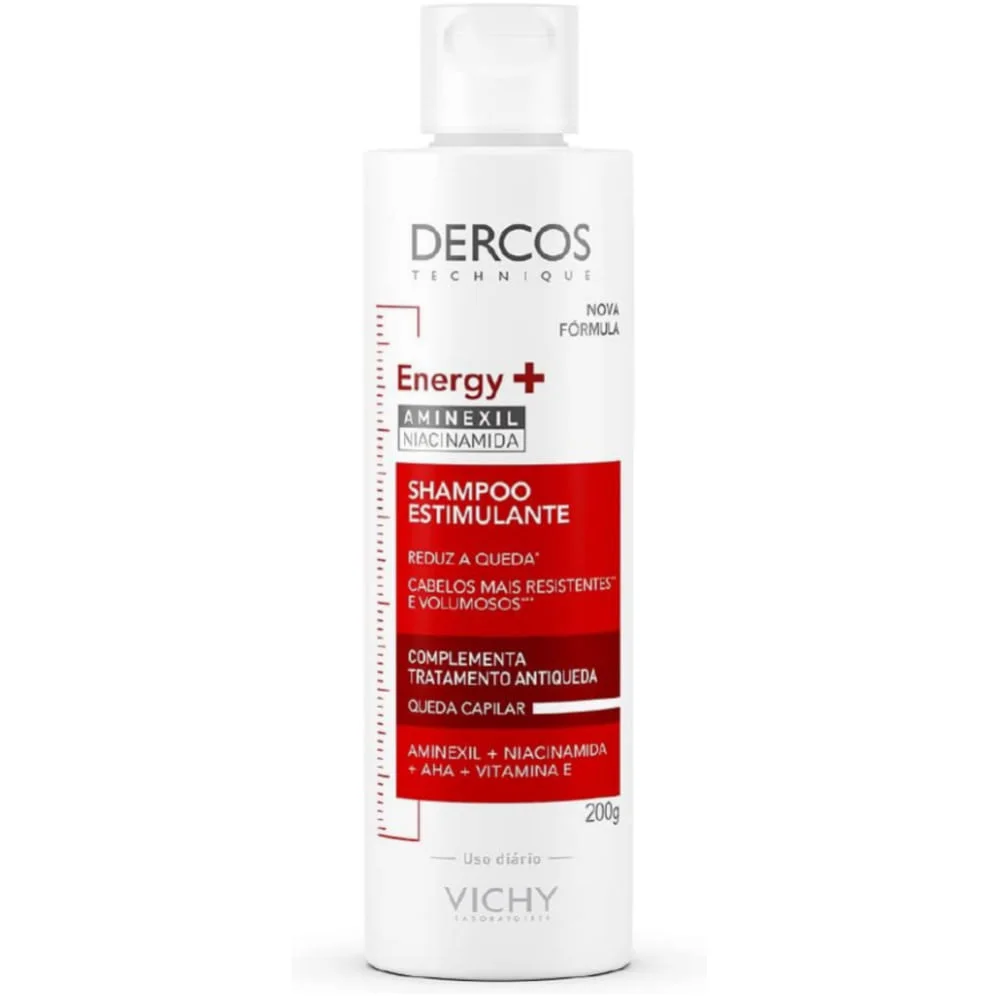 Shampoo Antiqueda Energy+ Dercos Vichy 200g