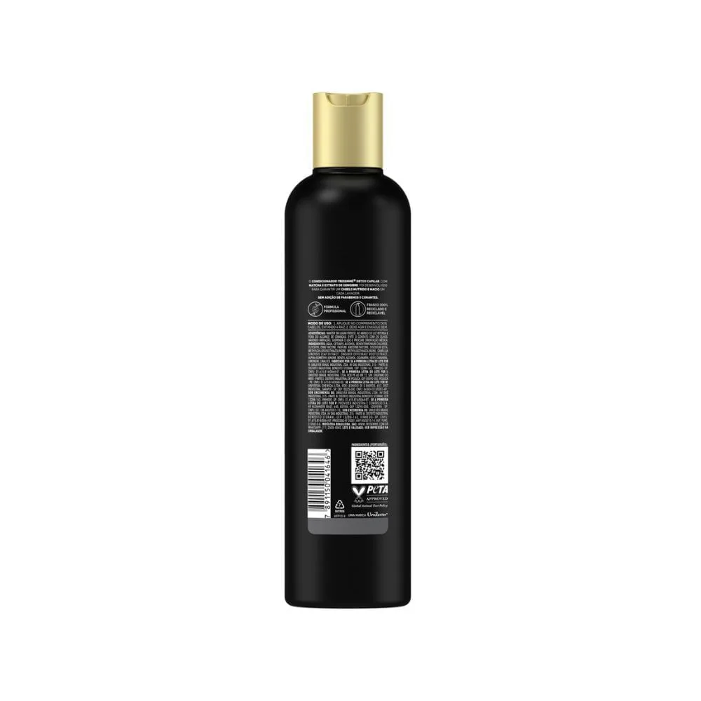 Condicionador TRESemmé Detox Capilar Matcha e Gengibre 400ml