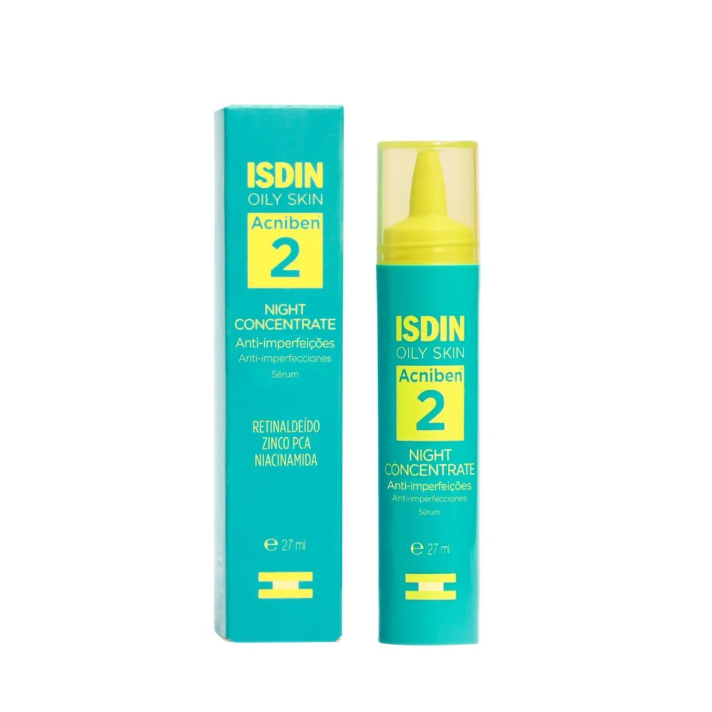 Sérum Facial ISDIN Acniben Anti Imperfeições Night Concentrate 2 27ml