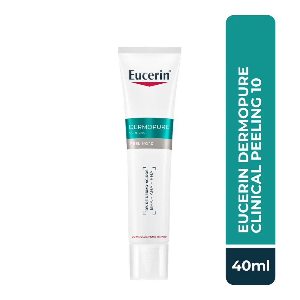 Gel De Limpeza Eucerin Antiacne Dermopure Clinical Peeling 10 40ml