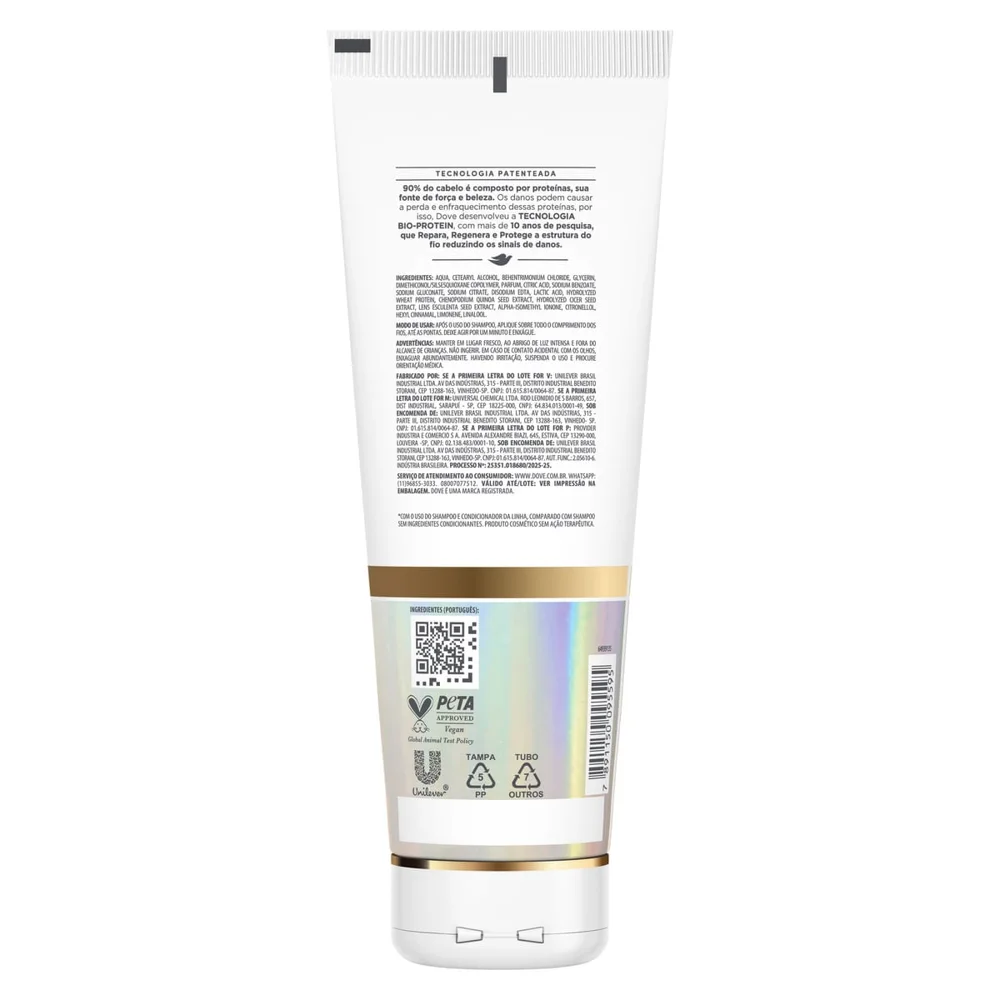 Condicionador Dove Bond Repair + Peptídeo 250ml