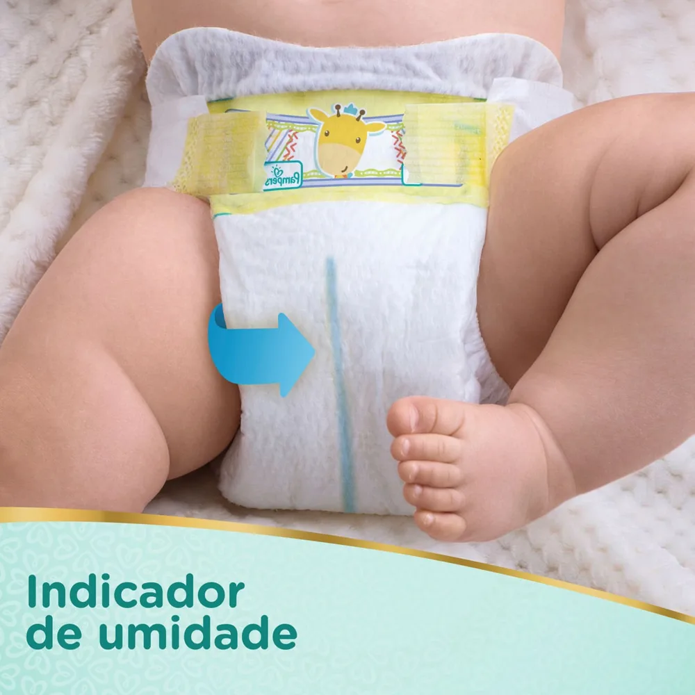 Fralda Pampers Premium Care Recém Nascido RN+ 20 Unidades