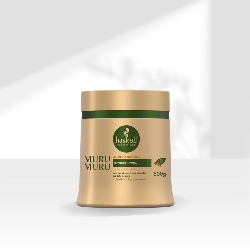 Haskell - Muru Muru Manteiga Nutritiva - Máscara Capilar - 500g