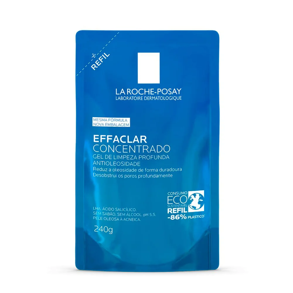 Gel de Limpeza Facial La Roche-Posay Effaclar Concentrado 240g