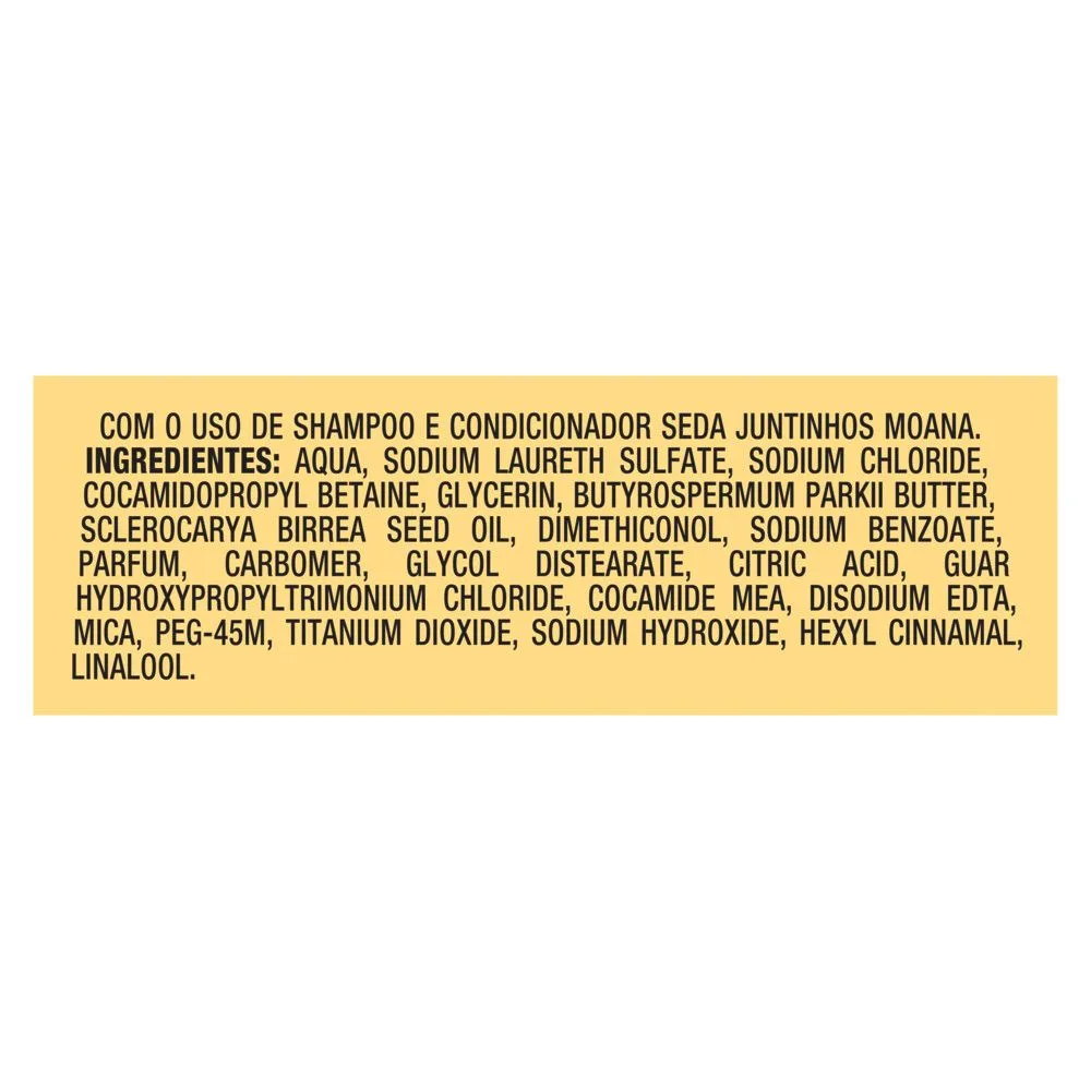 Shampoo Infantil Seda Juntinhos Moana Cachos Encantados +3 anos 300ml