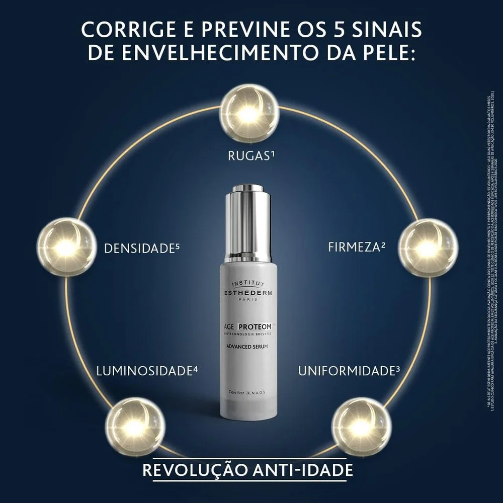 Sérum Antissinais Esthederm Age Proteom Longevidade Celular 30ml