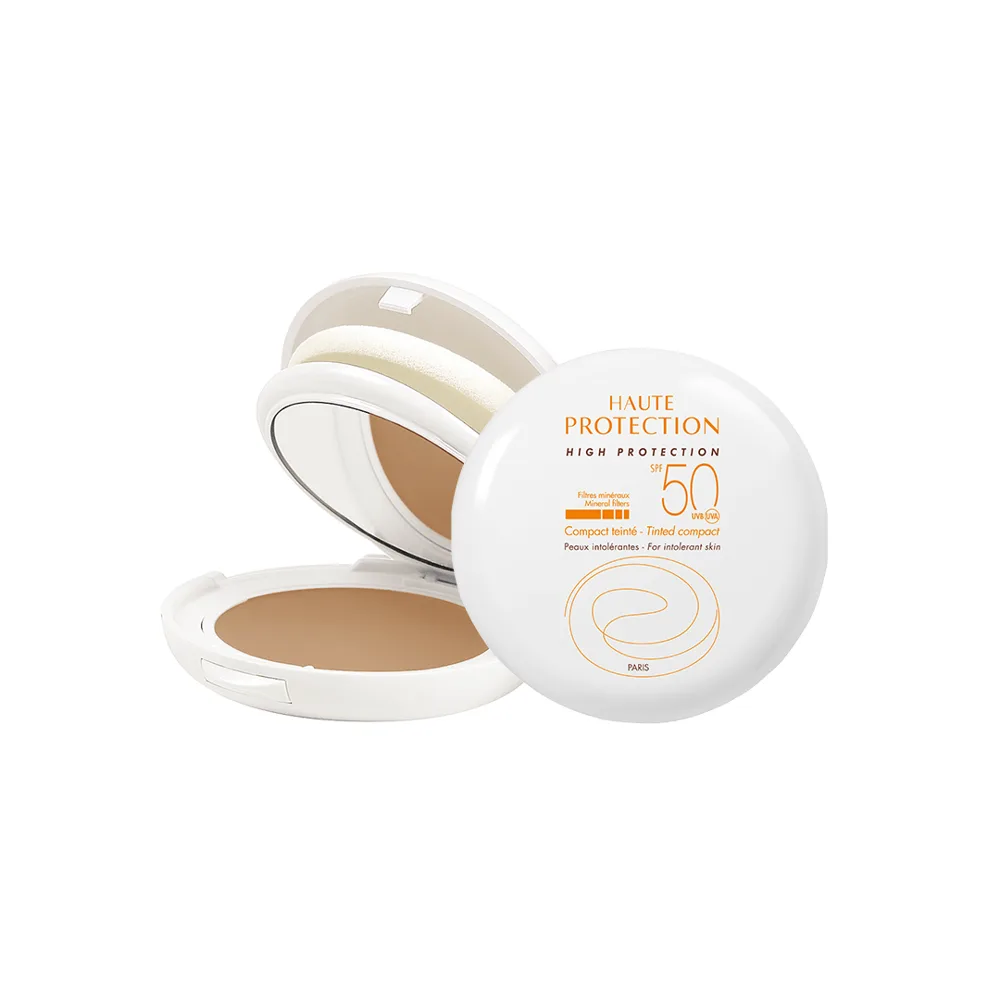 Protetor Solar Facial Avène Haute Protection FPS50 Pó Compacto Cor Sable 10g