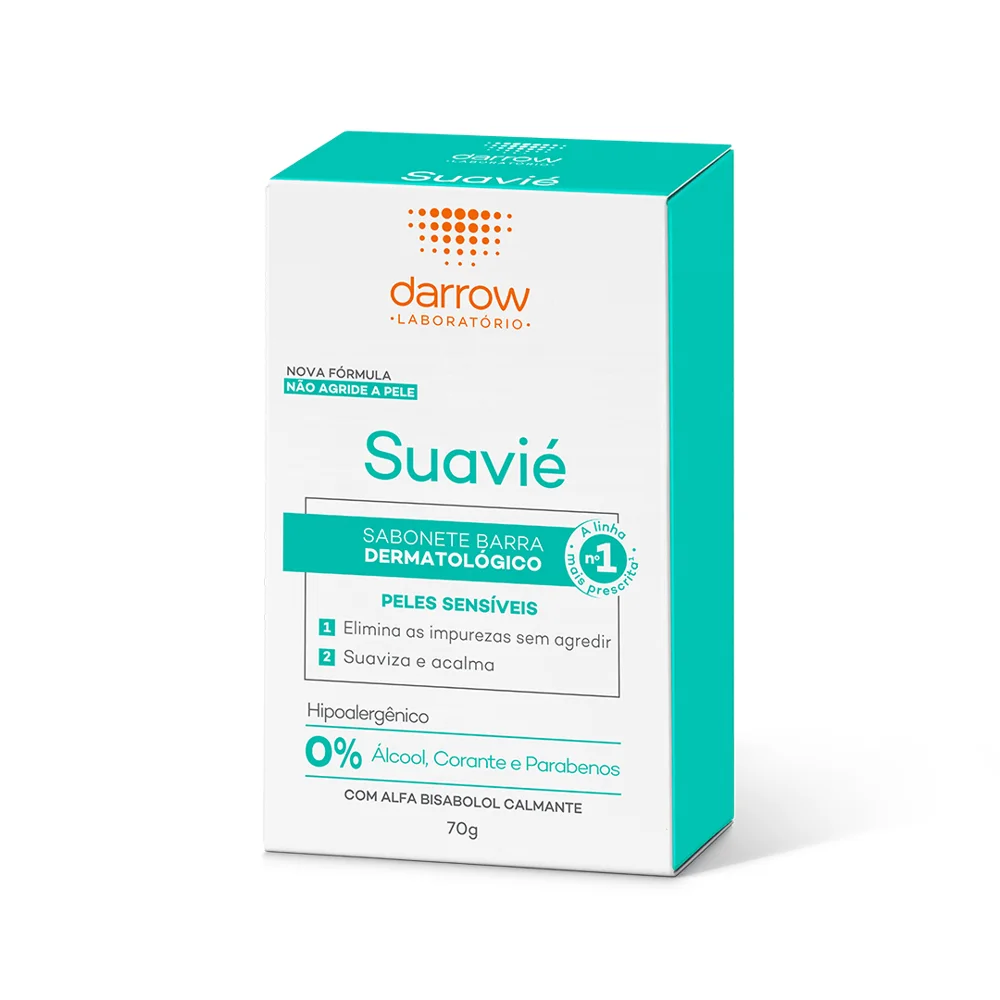 Sabonete em Barra Facial Darrow Suavié Pele Sensível 70g