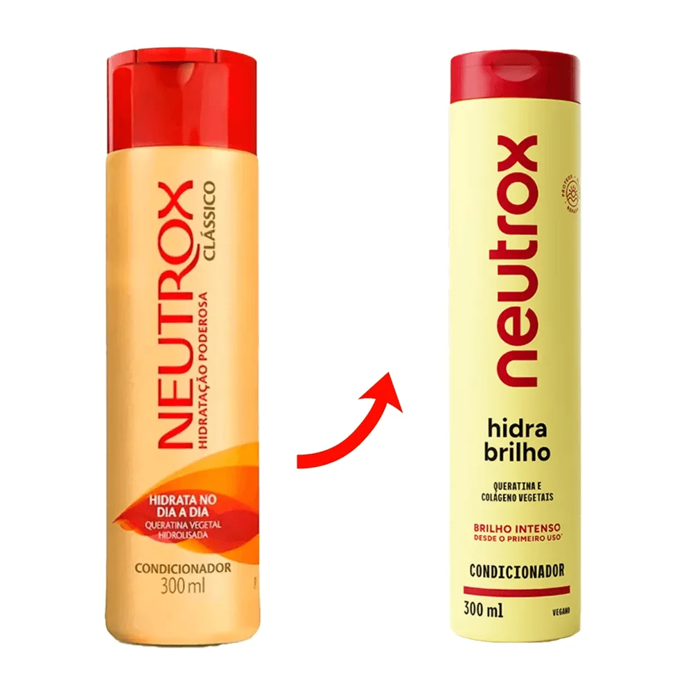 Condicionador Neutrox Hidra Brilho Clássico 300ml