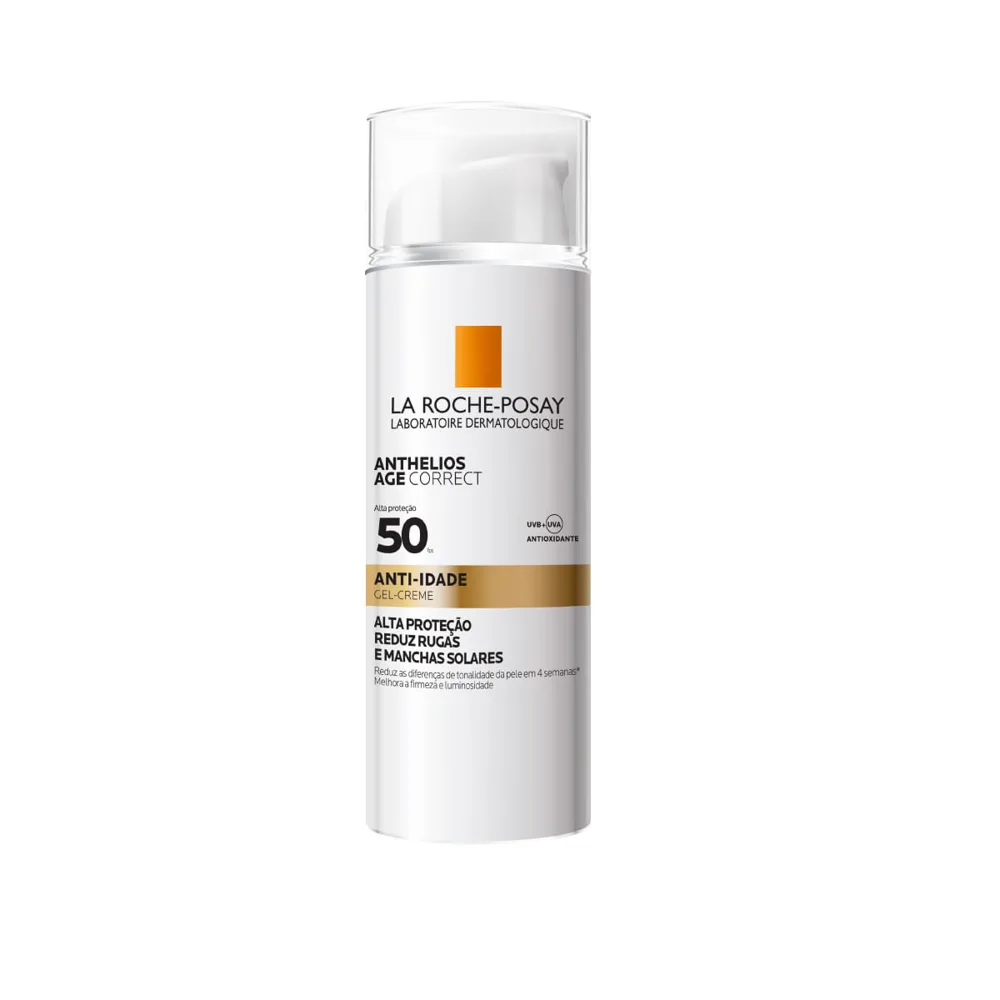 Protetor Solar Facial La Roche-Posay Anthelios Age Correct Anti-idade FPS50 Gel Creme 50g