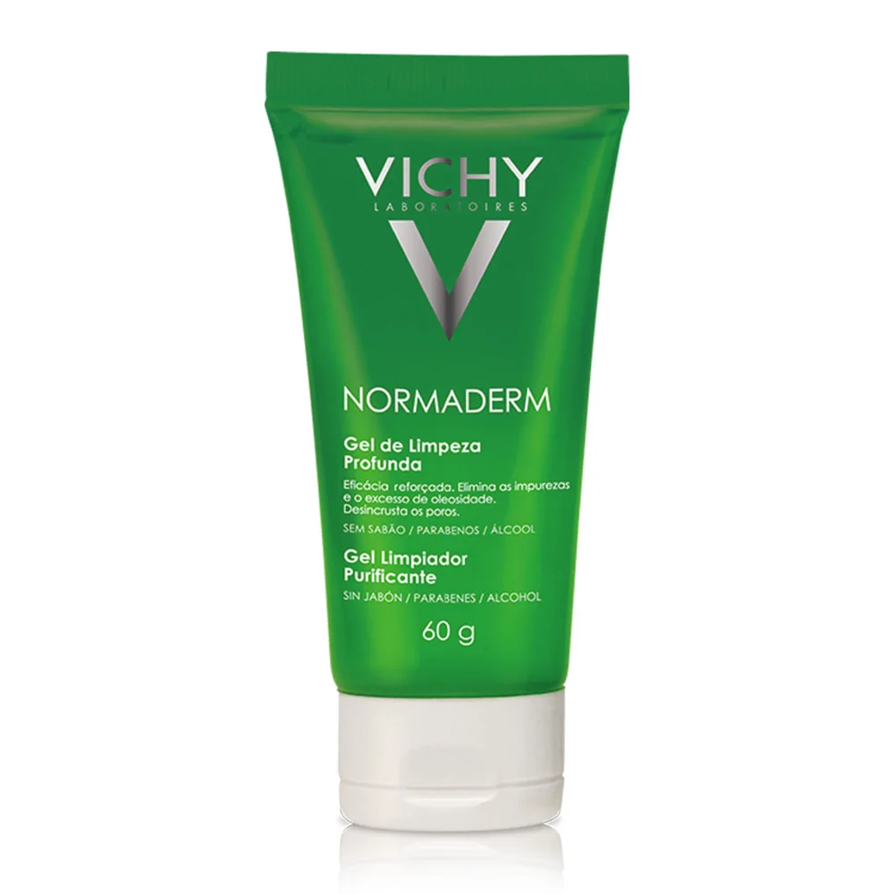 Gel De Limpeza Intensiva Anti-Oleosidade Normaderm Vichy Com Ácido Glicólico 60g