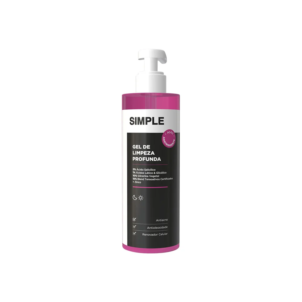 Gel De Limpeza Facial Simple 350g