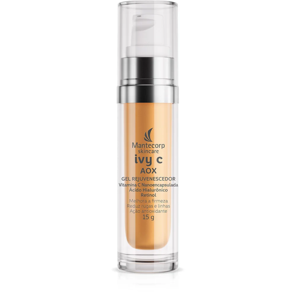 Rejuvenescedor Facial Gel Mantecorp Skincare Ivy C Aox 15g